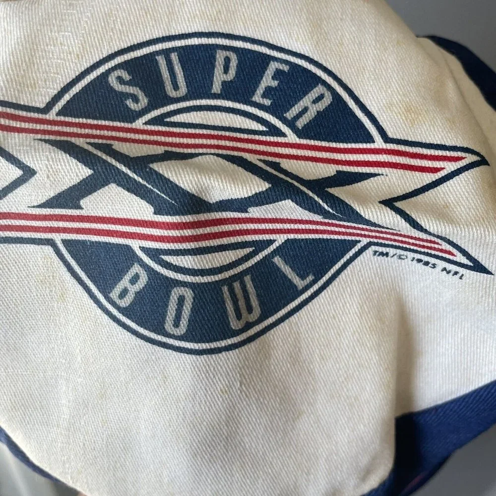 Super Bowl XX 1985 NFL Painters Hat Cap Vintage Stretch Adjustable Men RARE